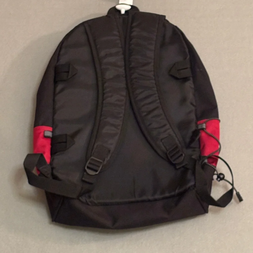 Skyway 407 Backpack Black Red Travel School Laptop Bag NWOT Bookbag